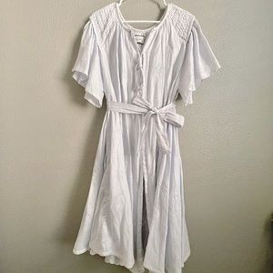 Innika Choo Mid Hugh Jesmock Dress Lilac Blue Size 2